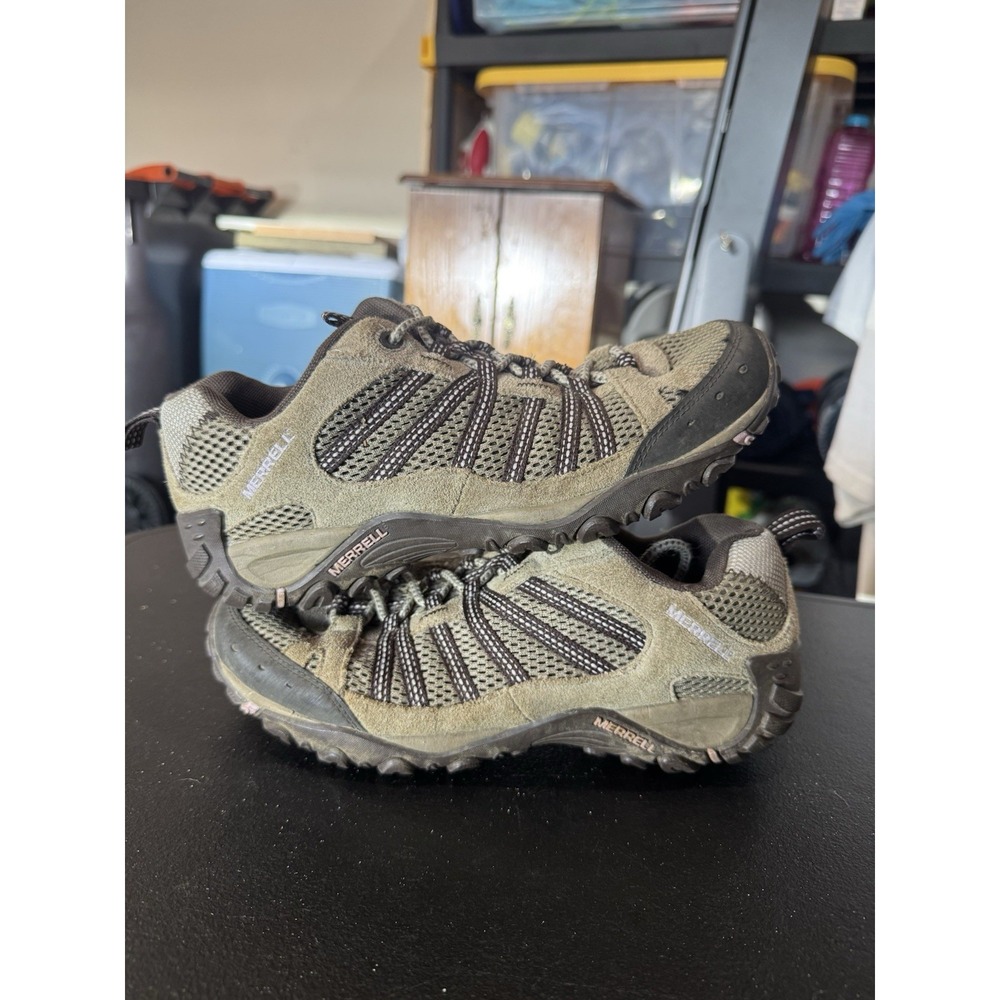 Merrell Siren Sport XCR Hiking Shoes Womens 9 Brown Gore Tex J16000 No Insole
